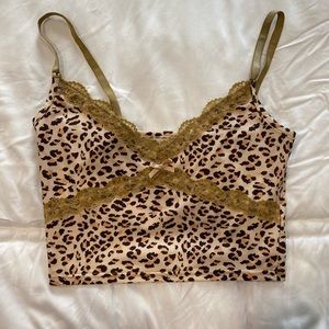 Leopard Print Tank Top